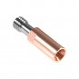 4Pcs Heatbreak 4.1 Bore Titanium Alloy and Copper Throat Nozzle for Ender 3 V2,E