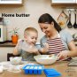 Silicone Butter Mold and Silicone Spatula - Green Silicone Butter Tray Container