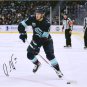 Alex Wennberg Seattle Kraken Autographed Navy Jersey Skating 16"X20" Photograph
