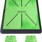 Golf Training Mat for Swing Detection Batting, Golf Swing Tracker Mat Shows Swin