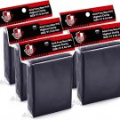500 Pcs Black Card Sleeves Toploaders for Trading Card, Matte Card Sleeves Deck