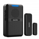 Wireless Door Chime,600Ft Range 5 Adjustable Volume 1 Magnetic Door Open Contact