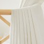 Thick Natural Linen Curtains for Bedroom, Pinch Pleated Thick Linen Blend Drapes