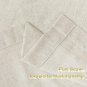 Thick Natural Linen Curtains for Bedroom, Pinch Pleated Thick Linen Blend Drapes
