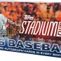 2016 Stadium Club Baseball Hobby Box