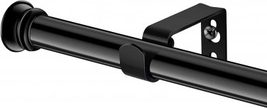 Standard Decorative Window Curtain Rods 30 to 45 Inch,5/8 Inch Diameter Small Cu