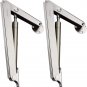 200N Gas Struts Heavy Duty Soft Close Lid Support Hinges Automatic Slow Lowering