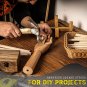 (30-Pack) 12â X 1/2â X 1/2â Square Wood Dowel Rods - Hardwood Square Sticks for