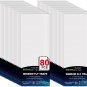 Window Fly Traps for Indoors, 80 Pack Clear Fly Paper Sticky Fly Strips for Home
