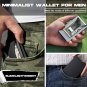 2 Pack Wallet for Men, Credit Card Holder Blocking Tec,1 Pack Pop up Wallet (Gra