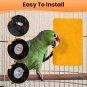 Bird Cage Heater with 2 Replaceable Fluffy Covers, Thermostatical Bird Heater fo
