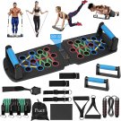 Home Gym Equipment, with Automatic Count Push up Board, 30 in 1 Home Workout Set