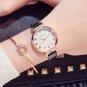 Waterproof Casual Belt Watch Ladies Diamond-Studded