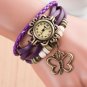 New Bracelet Hollow Butterfly Female Style Punk Fashion  Watch