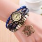 New Bracelet Hollow Butterfly Female Style Punk Fashion  Watch