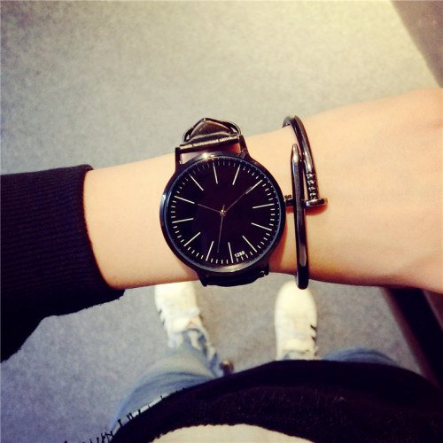 Vintage Real Leather Fashion Tide's Simple Female Students