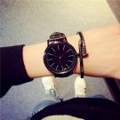 Vintage Real Leather Fashion Tide's Simple Female Students