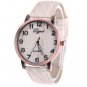 Lmitation Leather Wood Bracelet Watch