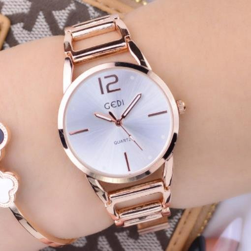 Hollow Dial Waterproof Watch