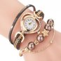 Circle Ladies Pearl Bracelet Watch Fashion Watch
