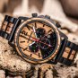 Wood Watches for Mens Auto Date
