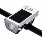 BIKIGHT 300LM 5W Solar Power Bike Light Waterproof USB Rechargeable