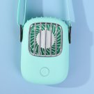 Hanging Neck Fan USB Portable Fan Can Support Fan With Bracket Tiffany Blue Fan