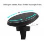 Compatible with Apple, Qi Wireless Charger Car Air Vents Clamp Magnetic