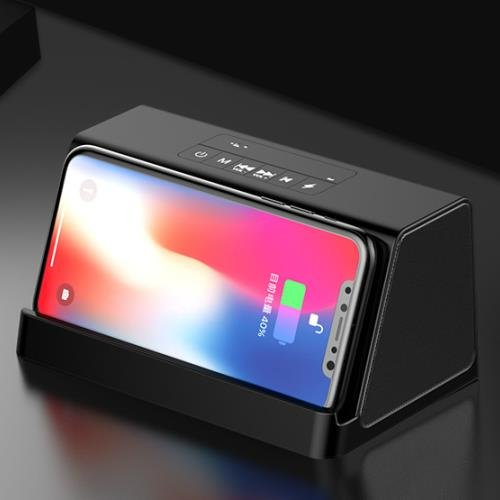 Wireless Fast Charging Mini Stereo Car Subwoofer Wireless Bluetooth Speaker