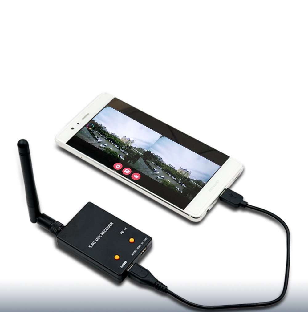 UAV Video Transmission 5.8g Relay Receiver