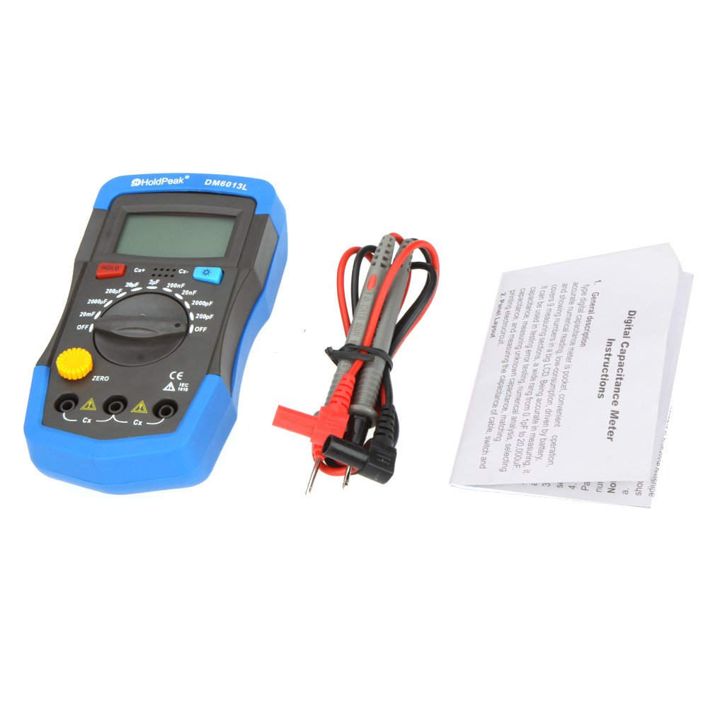 Capacitance And Inductance Meter Backlight Display
