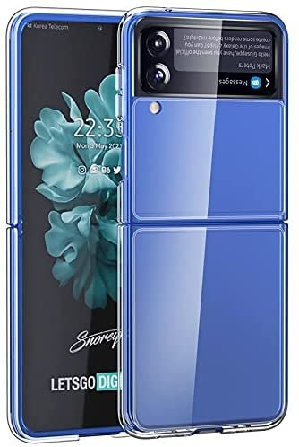 Thin 1.3mm Plus 0.5mm Side Bumper Lightweight Designed for Samsung Galaxy Z Flip 3 5G Phone Case