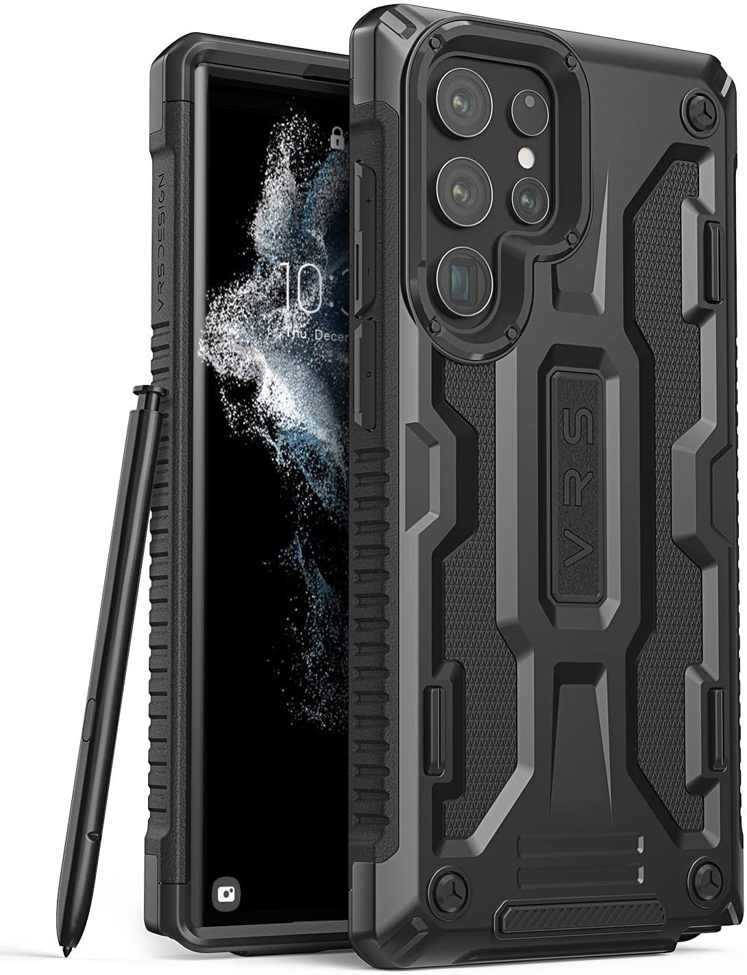 Design Terra Guard Compatible with Galaxy S22 Ultra Case, Sturdy Dual Guard Case