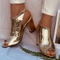 Women Peep Toe Sandals