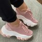 Bling Mesh Platform Sneakers