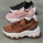 Bling Mesh Platform Sneakers