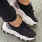 Bling Mesh Platform Sneakers