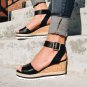 Summer Woman Wedges Hemp Sandals