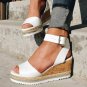 Summer Woman Wedges Hemp Sandals