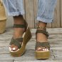 Summer Women Platform Hemp Sandals