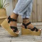 Summer Women Platform Hemp Sandals