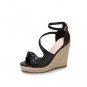 Women Peep Toe Butterfly-knot  Wedge Sandals