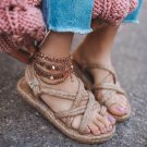 Gladiator Hemp Thong Sandals