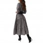 Women Turn-down Collar Shirt Dress