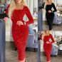 Elegant Glitter Square Neck Midi Dress
