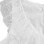 Women Ruffle With Belt Elegant Dress