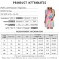 Elegant Tie Dye A-Line Beach Mini Dress