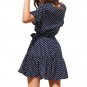 Ruffles Polka Dot Sleeveless Dress