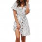 Ruffles Polka Dot Sleeveless Dress