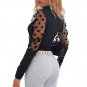 Elegant Women Polka Dot Casual Knit Top